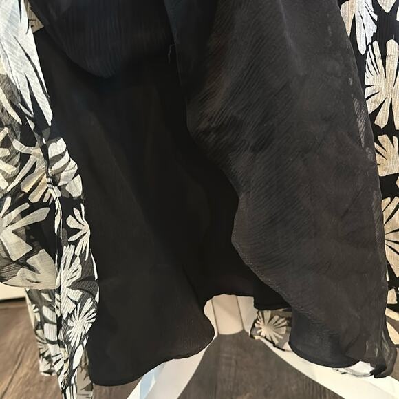 Donna Ricco size 10 Vintage Y2K Halter Open Back Silk Dress - Picture 6 of 16